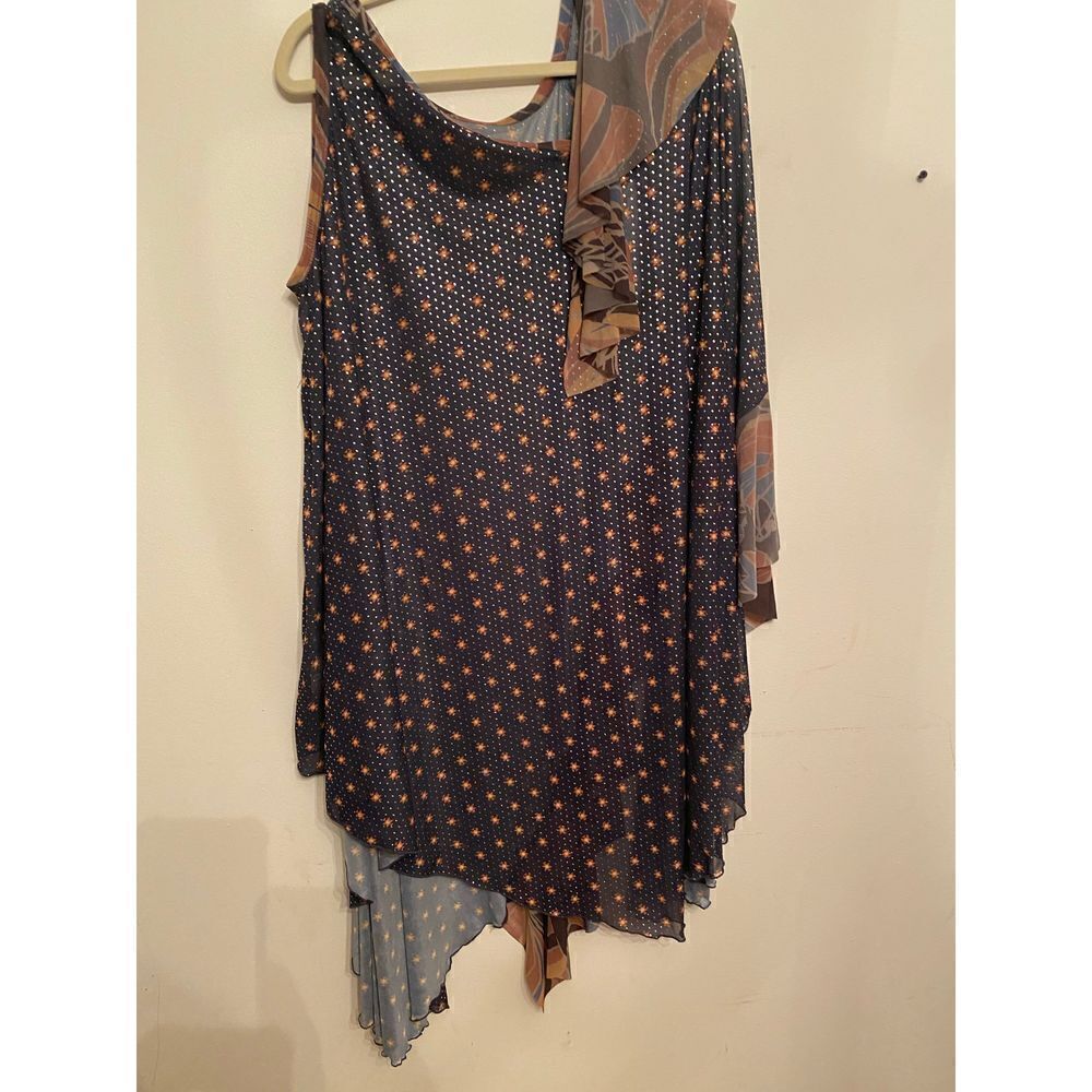 Free People - Kimono dress ruffle v-neck swiming cover up size M/L - Picture 7 of 14